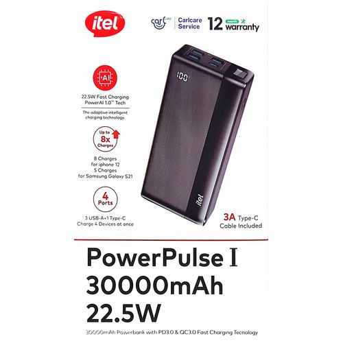Itel Power Pulse 30000Mah