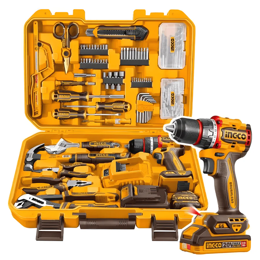 Ingco Professional Tool Kit 166 Pcs