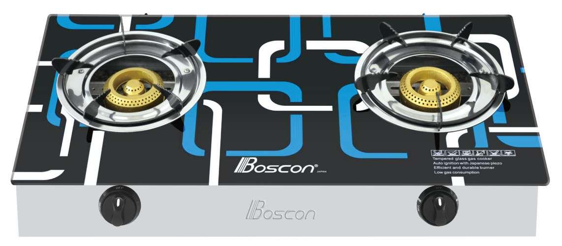 Boscon Mode Burner Glass Top Cooker