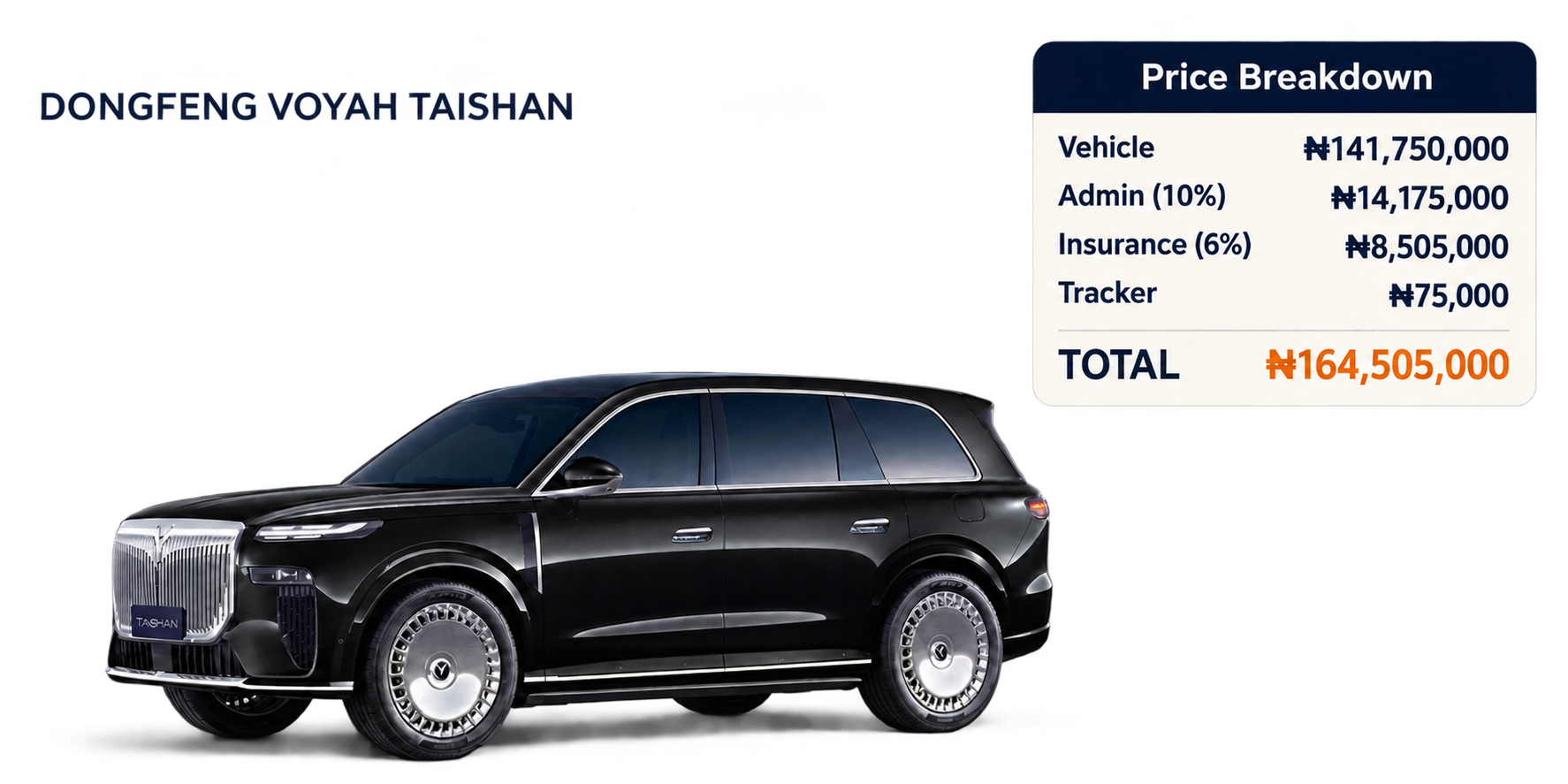 Dongfeng VOYAH TAISHAN