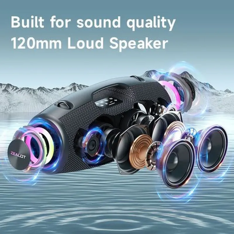 スピーカー・ウーファー ZEALOT Super Bass Wireless Speaker S78M Zealot S78M Shocking Super Bluetooth
