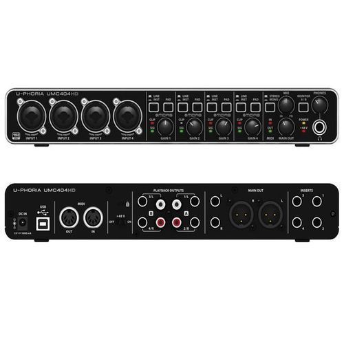 Behringer U-PHORIA UMC404HD Audio/Midi Interface