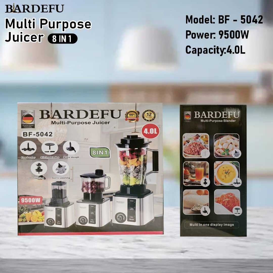 Bardefu 8 in 1 MultiPurpose Juicer 4. 0L